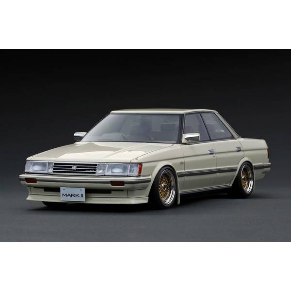 イグニッションモデル 1/18 トヨタ マークII グランデ Limited GX71 パールホワイト 完成品ミニカー IG3822