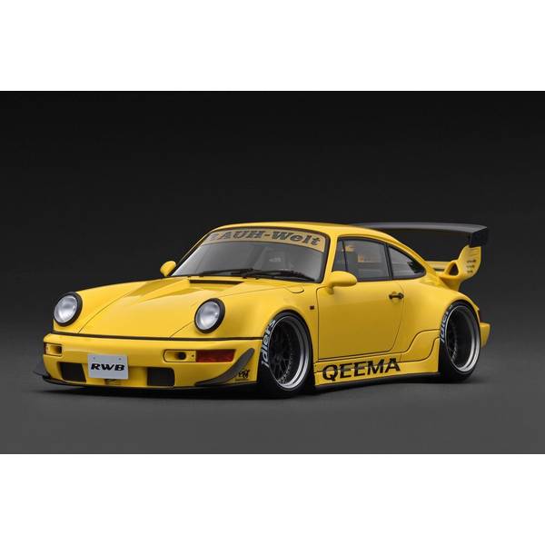 イグニションモデル 1/18 RWB930 黄色 7月予約】イグニッションモデル 1/18 ポルシェ RWB 964 ホワイト 完成
