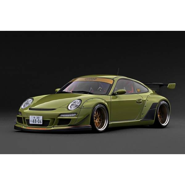 9月予約】イグニッションモデル 1/18 ポルシェ RWB 993 オレンジ