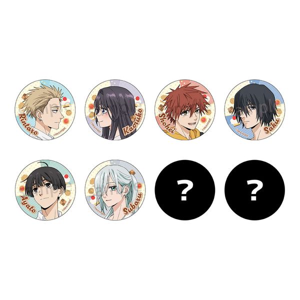 【4月予約】薫る花は凛と咲く 缶バッジ 8個入BOX キャラグッズ 4573514549533