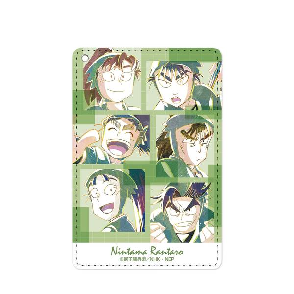 【6月予約】忍たま乱太郎 6年生 Ani-Art 1ポケットパスケース キャラグッズ 4573559327233
