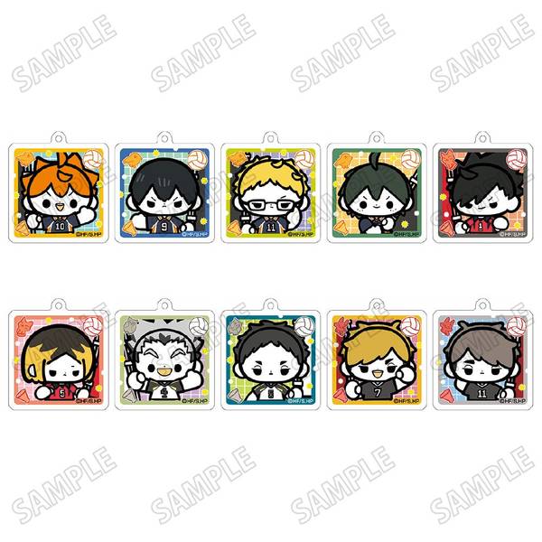 【5月予約】ハイキュー!!ミニキャラアクリルキーホルダーコレクション【のぼりver.】 10個入BOX キャラグッズ 4573613711022