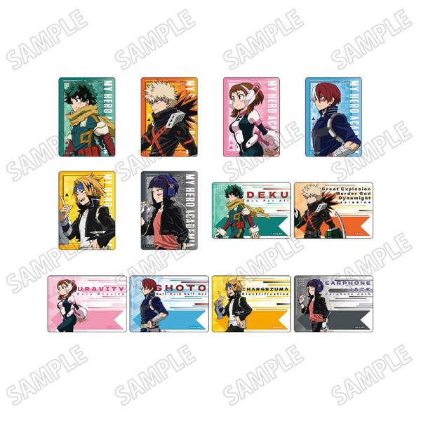 【5月予約】僕のヒーローアカデミア描き下ろしクリアカードコレクション【行進ver.】 12個入BOX キャラグッズ 4573613711299