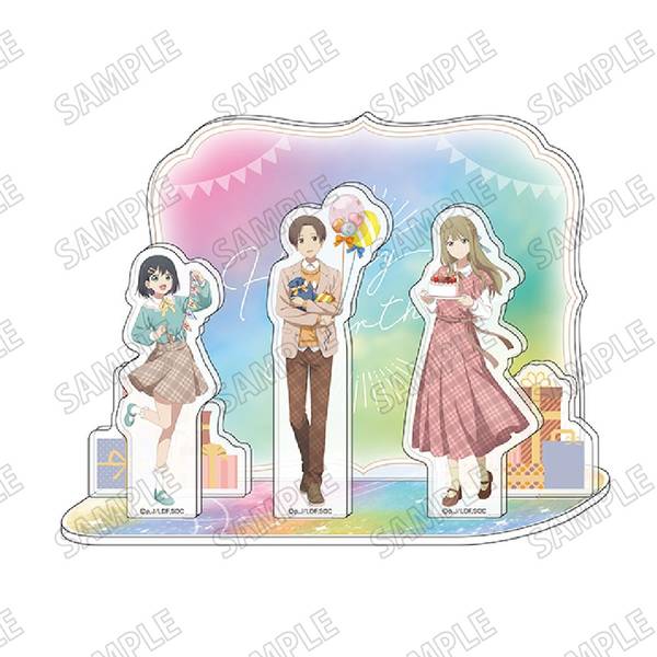 【9月予約】『映画 先輩はおとこのこ あめのち晴れ』描き下ろしアクリルジオラマ キャラグッズ 4573613724893