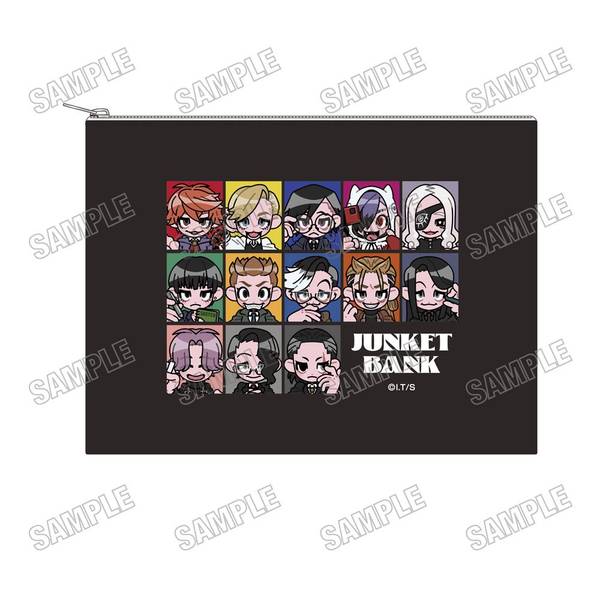 【9月予約】『ジャンケットバンク』描き起こしポーチ キャラグッズ 4573613727573