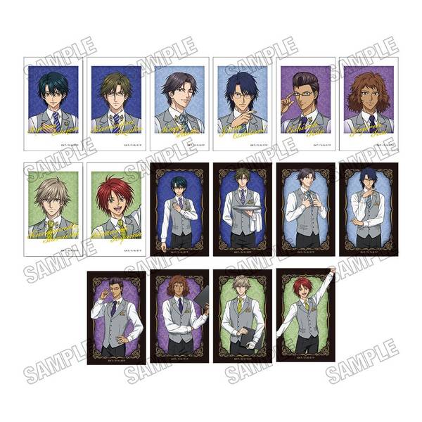 【2月予約】アニメ『新テニスの王子様』 描き下ろしミニフォトカードコレクション[ホテルマンver.2] 8個入BOX キャラグッズ 4573613738777