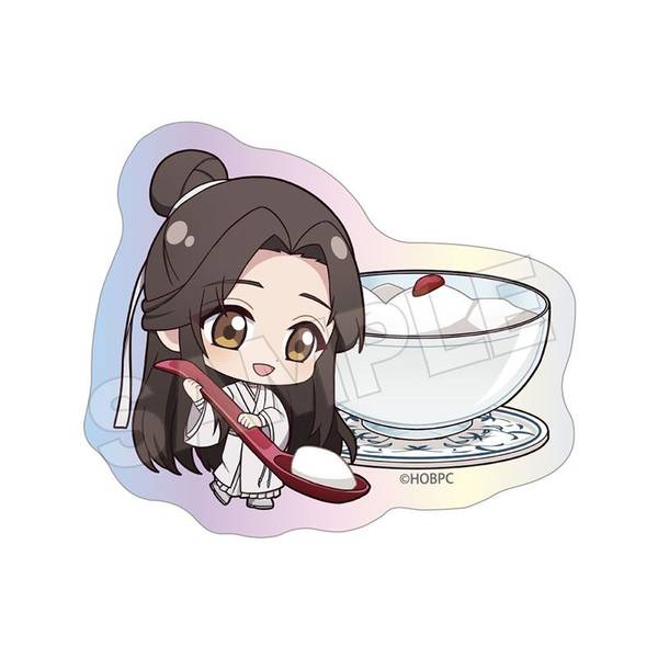 【9月予約】アニメ「天官賜福 貮」 もぐもぐチャイナ オーロラステッカー 謝憐 キャラグッズ 4573618343365