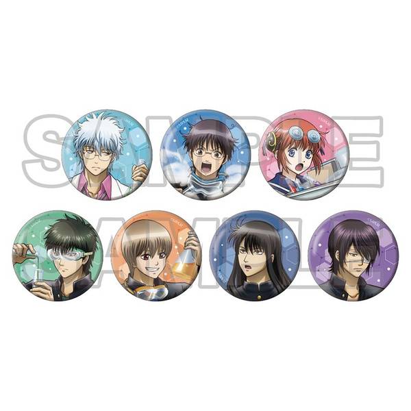 【10月予約】3年Z組銀八先生 科学の授業 缶バッジ 7個入BOX キャラグッズ 4573618343716