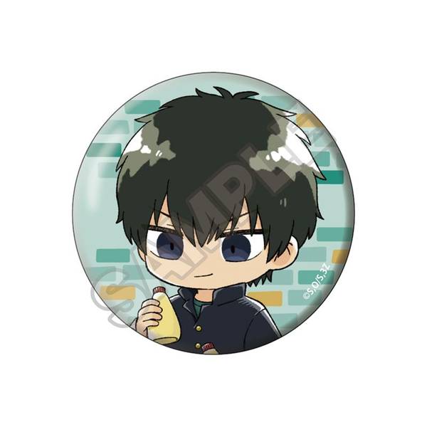 3年Z組銀八先生 ぷち窓 グリッター缶バッジ 8個入BOX | 4573618344072