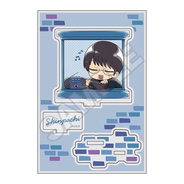【10月予約】3年Z組銀八先生 ぷち窓 アクリルスタンドJr. 志村新八 キャラグッズ 4573618344096