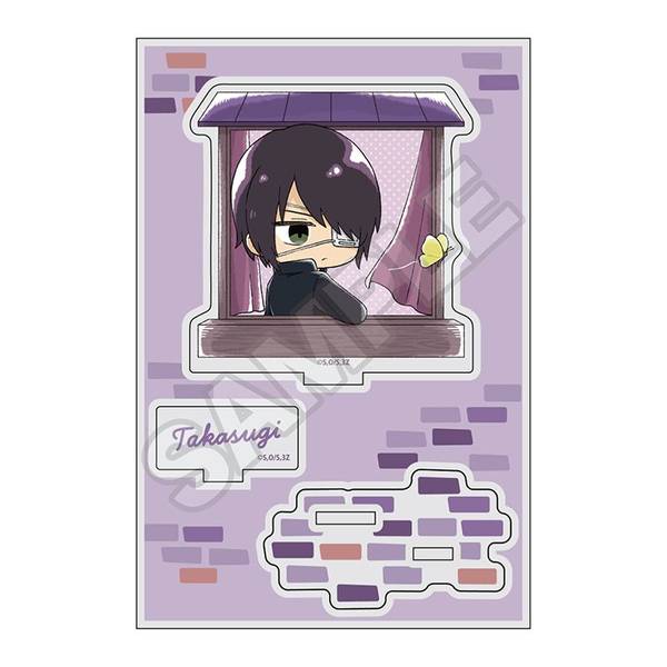 【10月予約】3年Z組銀八先生 ぷち窓 アクリルスタンドJr. 高杉晋助 キャラグッズ 4573618344140