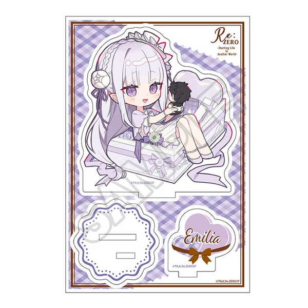 Re:ゼロから始める異世界生活 ギフトボックス アクリルスタンドJr. エミリア (再販品)