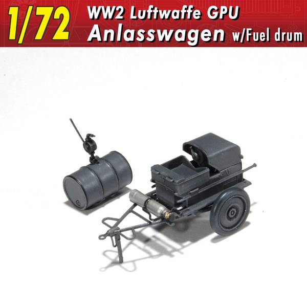 HMA 1/72 WW2 ドイツ空軍電源車 スケールモデル 4573630190527