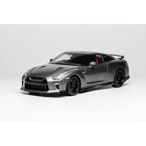 MOTORHELIX 1/18 ニッサン GT-R R35 Track Edition Engineered By NISMO 2020 ダークメタルグレー 完成品ミニカー M83507