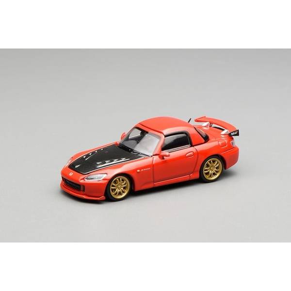 【5月予約】MOTORHELIX 1/64 ホンダ S2000 無限 MUGEN ニューフォーミュラレッド 完成品ミニカー M65117