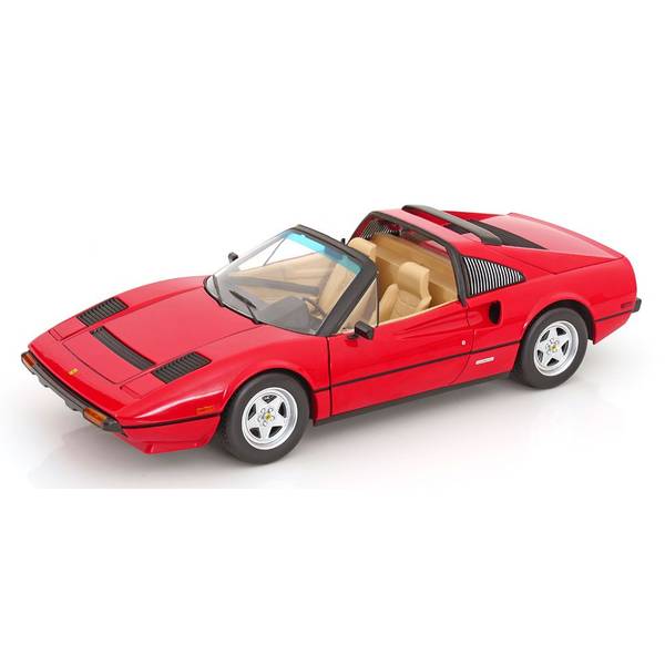 【8月予約】KKスケール 1/12 フェラーリ 308 GTS QV 1982 US-Version aus der TV-Serie Magnum レッド 完成品ミニカー KKDC120271