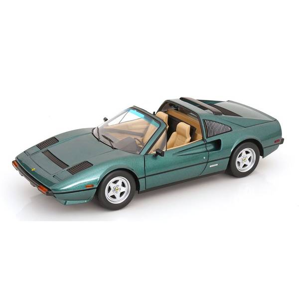 【8月予約】KKスケール 1/12 フェラーリ 308 GTS QV 1982 US-Version aus der TV-Serie Magnum グリーンメタリック 完成品ミニカー KKDC120274