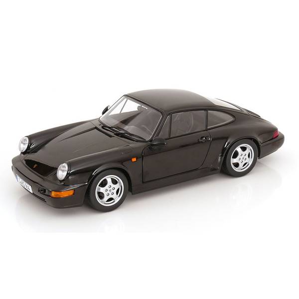 【8月予約】KKスケール 1/12 ポルシェ 911 964 RS 1992 with Cup rims ブラック 完成品ミニカー KKDC120243C