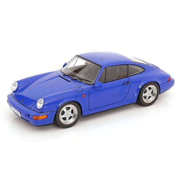 【8月予約】KKスケール 1/12 ポルシェ 911 964 RS 1992 with Speedline rims ブルー 完成品ミニカー KKDC120244S