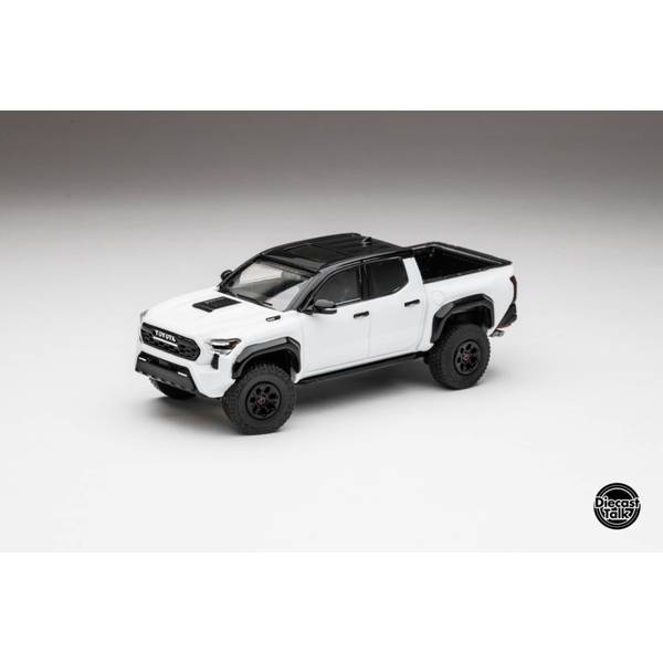 【2月予約】ゲインコーププロダクツ 1/64 トヨタ タコマ TRD PRO ICE CAP WHITE DiecastTalk特注品 完成品ミニカー DTG0039-WH