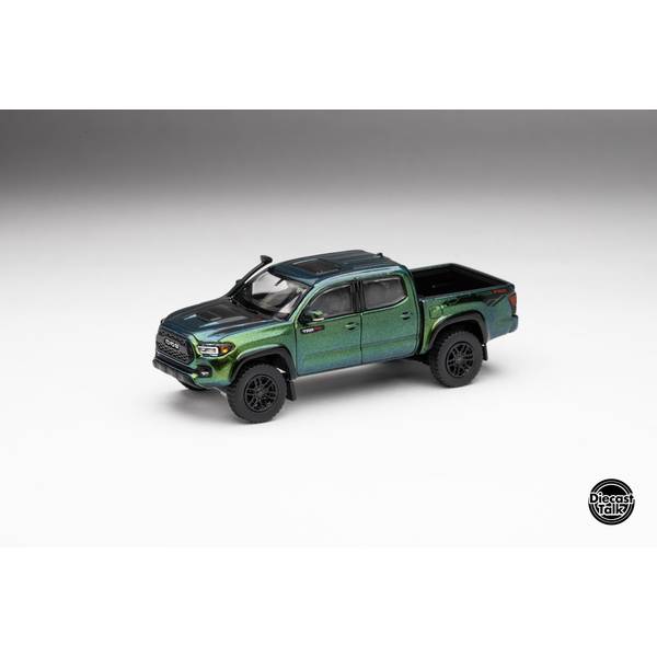 【2月予約】ゲインコーププロダクツ 1/64 トヨタ タコマ TRD PRO Magic Green DiecastTalk特注品 完成品ミニカー DTGSPC10