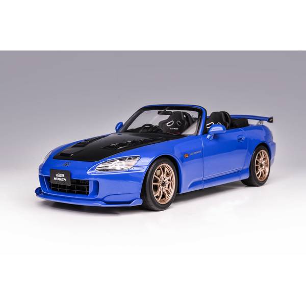 【4月予約】MOTORHELIX 1/18 ホンダ S2000 AP2 無限 MUGEN アペックスブルー 完成品ミニカー M85121