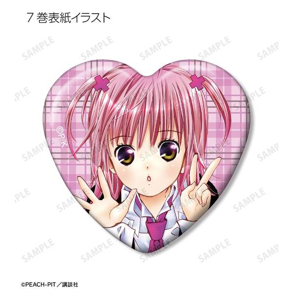 u♡さま専用✧︎*。 手描きイラスト しゅごキャラ！トレーディング表紙イラストハート型缶バッジ 10