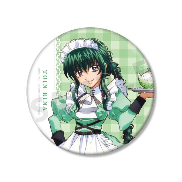 【10月予約】アニメ「ぴちぴちピッチ」描き下ろし 洞院 リナ メイドver. BIG缶バッジ キャラグッズ 4573641998303
