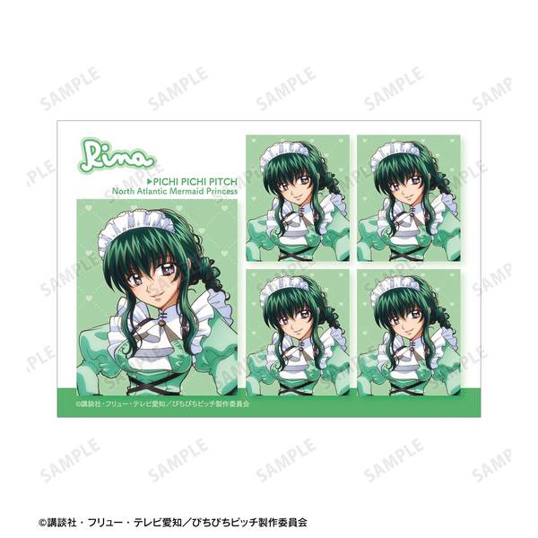 アニメ「ぴちぴちピッチ」描き下ろし メイドver. プリントシール