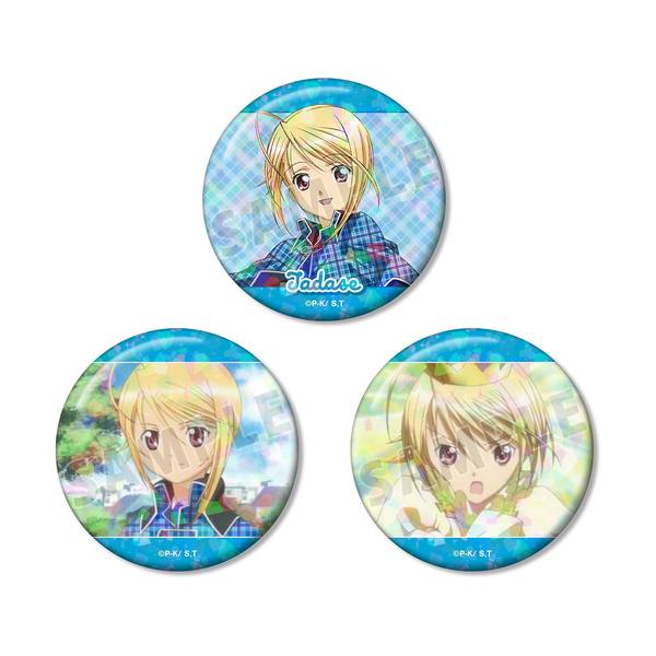【10月予約】TVアニメ『しゅごキャラ！』辺里 唯世 ホログラム缶バッジ3個セット キャラグッズ 4573643020224