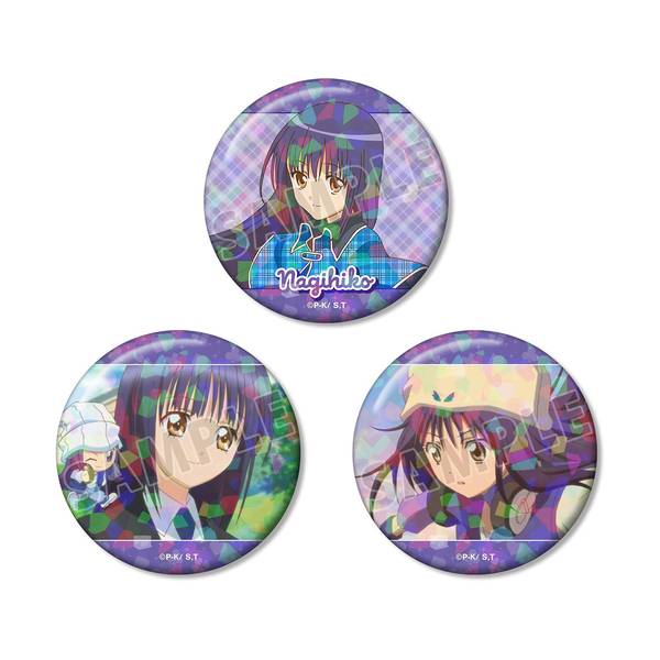 【10月予約】TVアニメ『しゅごキャラ！』藤咲 なぎひこ ホログラム缶バッジ3個セット キャラグッズ 4573643020286