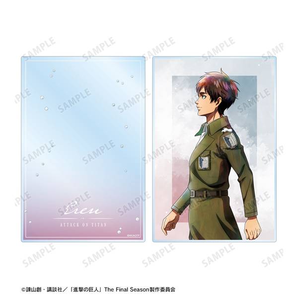 進撃の巨人 冬の歩み　アクリルスタンド　6点セット TVアニメ『進撃の巨人』 - 描き下ろし リヴァイ 冬の歩み・着彩
