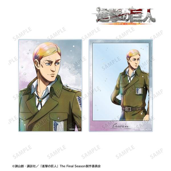 進撃の巨人 リヴァイ エレン エルヴィン ブロマイド attackontitan WIT STUDIO ウィンターフェア'24 進撃の巨人 特設ページ – IG
