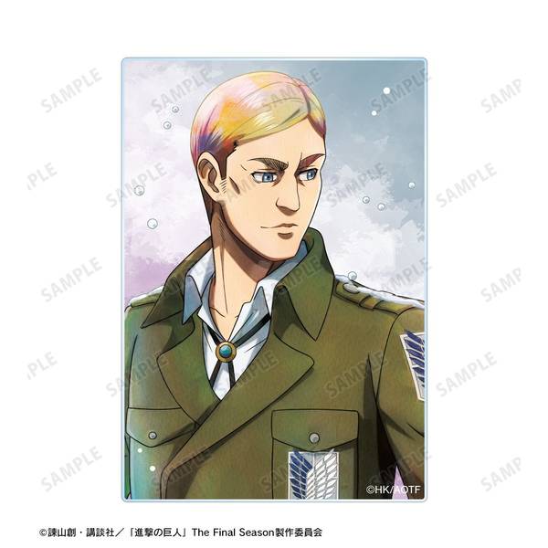 進撃の巨人　冬の歩み　エルヴィン 進撃の巨人描き下ろし エルヴィン 冬の歩みver. アクリルカード2