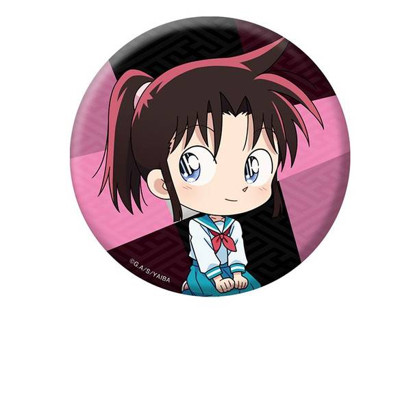 【7月予約】真・侍伝YAIBA ぺたん娘缶バッジ 峰 さやか キャラグッズ 4573661600613
