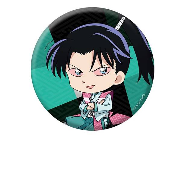 【7月予約】真・侍伝YAIBA ぺたん娘缶バッジ 佐々木 小次郎 キャラグッズ 4573661600668