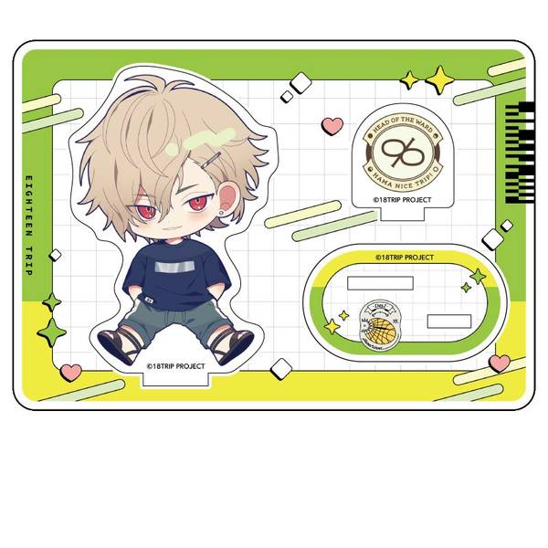 【3月予約】18TRIP ぺたん娘アクリルフィギュア 久楽間 潮 キャラグッズ 4573661608886