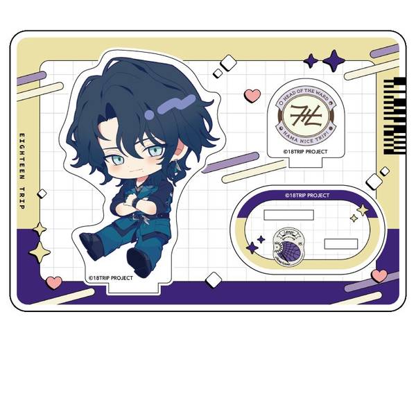 【3月予約】18TRIP ぺたん娘アクリルフィギュア 棗 夜鷹 キャラグッズ 4573661608978