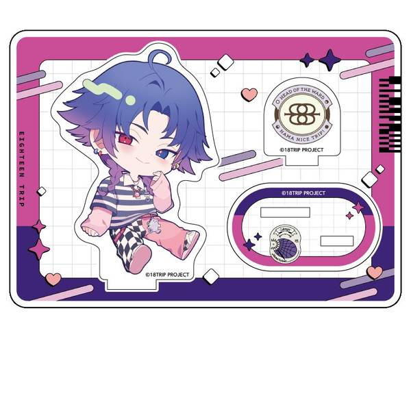 【3月予約】18TRIP ぺたん娘アクリルフィギュア 夜半 子タろ キャラグッズ 4573661608985