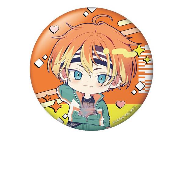 【3月予約】18TRIP ぺたん娘缶バッジ 五十竹 あく太 キャラグッズ 4573661609043