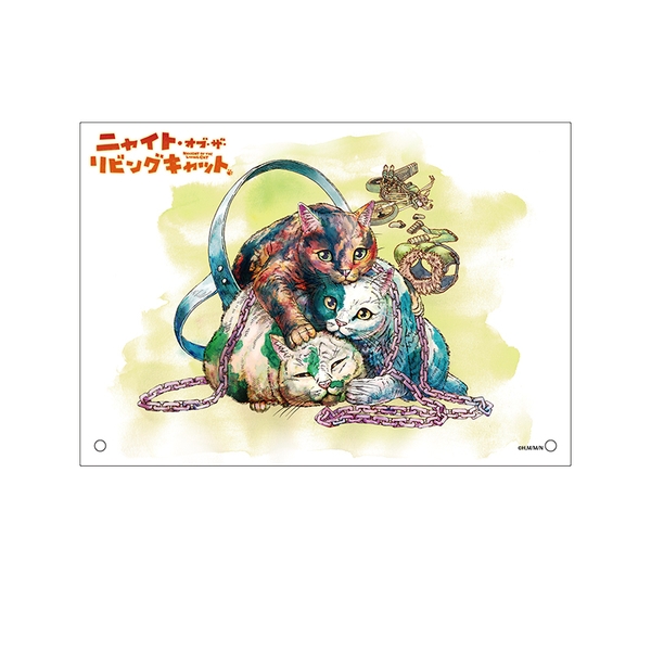 ニャイト・オブ・ザ・リビングキャット アクリルパネル B