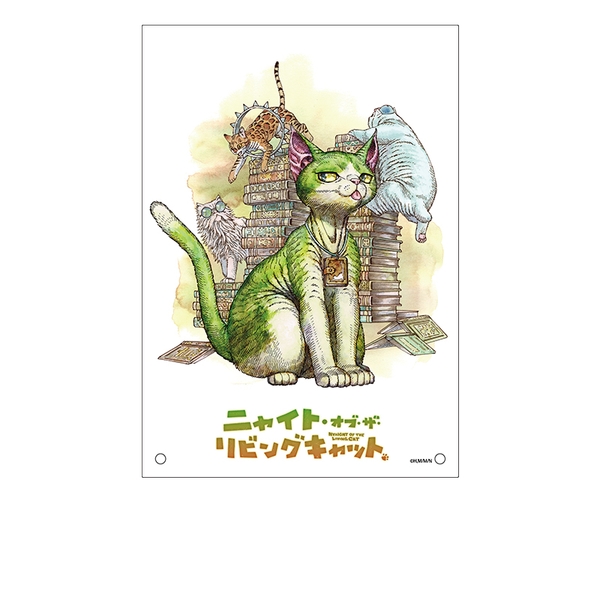 ニャイト・オブ・ザ・リビングキャット アクリルパネル C