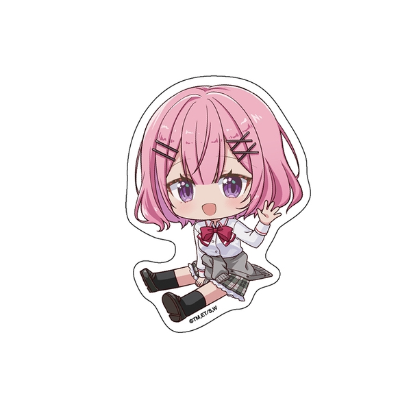 わたしが恋人になれるわけないじゃん、ムリムリ!(※ムリじゃなかった!?) ぺたん娘ダイカットステッカー 甘織 れな子
