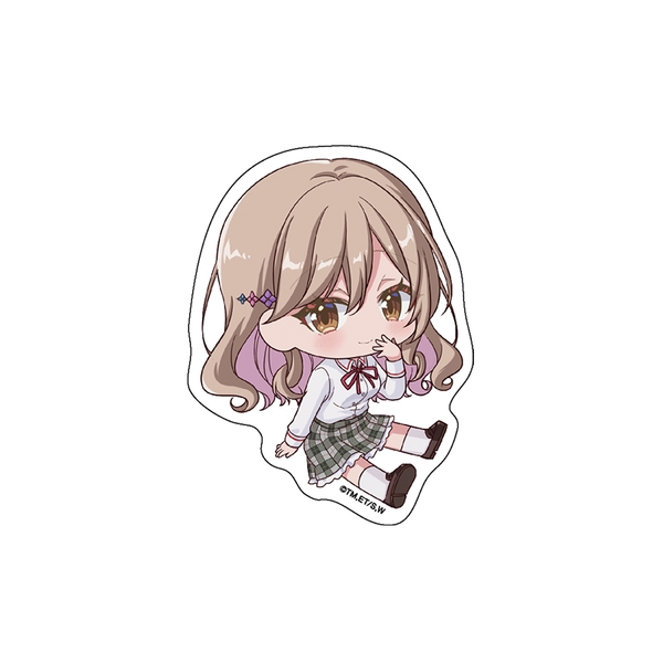 わたしが恋人になれるわけないじゃん、ムリムリ!(※ムリじゃなかった!?) ぺたん娘ダイカットステッカー 瀬名 紫陽花