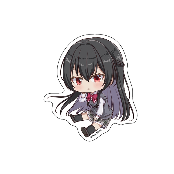 わたしが恋人になれるわけないじゃん、ムリムリ!(※ムリじゃなかった!?) ぺたん娘ダイカットステッカー 琴 紗月