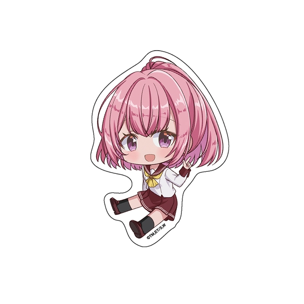 わたしが恋人になれるわけないじゃん、ムリムリ!(※ムリじゃなかった!?) ぺたん娘ダイカットステッカー 甘織 遥奈