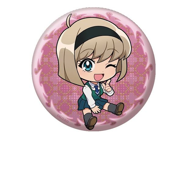 【4月予約】新アニメ『地獄先生ぬ～べ～』 ぺたん娘缶バッジ 細川 美樹 キャラグッズ 4573661614924