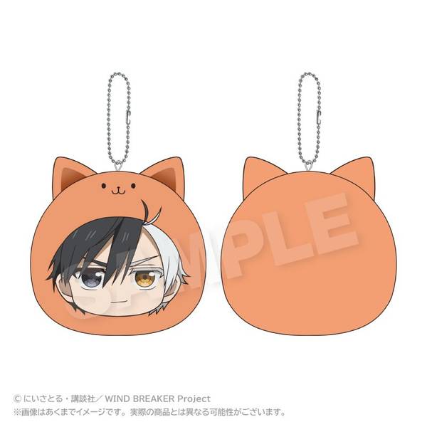 【3月予約】WIND BREAKER まるめいつクッションキーホルダー 桜 遥 キャラグッズ 4573676452948