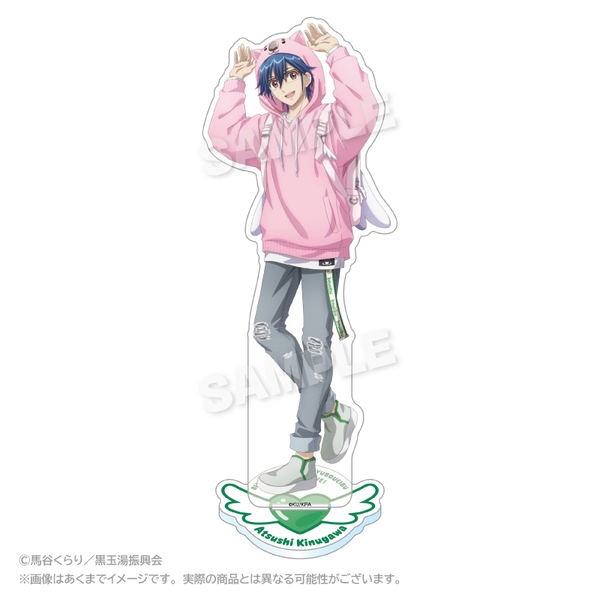 劇場版「美男高校地球防衛部ETERNAL LOVE！」 アクリルスタンド ウォンバットパーカーver. 鬼怒川熱史