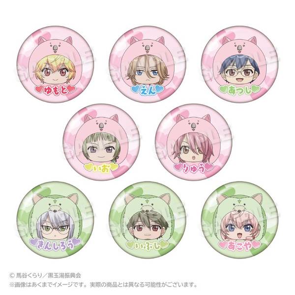 【4月予約】劇場版「美男高校地球防衛部ETERNAL LOVE！」 トレーディングまるめいつ缶バッジ 8個入BOX キャラグッズ 4573676454621